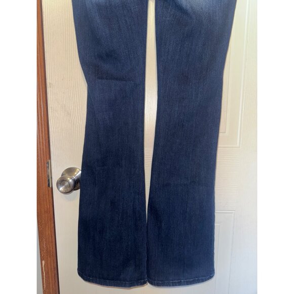 American Eagle Dark Wash Kick Boot Jeans Size 6 - Picture 6 of 10